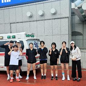 제 6회 전국 초중고등학교 학년별 육상경기대회(보은) 출전