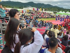 포천꿈 이룸학교_나도사진 작가 [고석정 축제] 촬영 모습