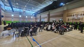 일동중학교 졸업식